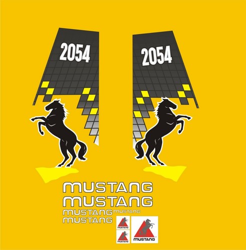 Mustang 2054 skid steer loader