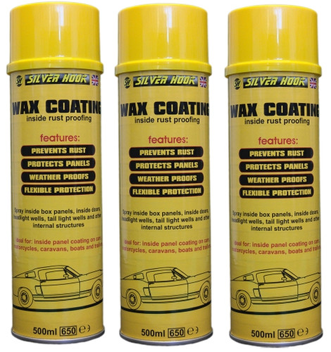 Wax coating clear rust - clear,
