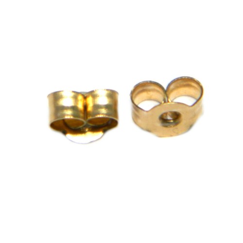 Pair 9ct yellow gold - of,