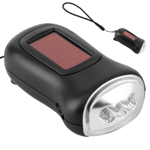 Hand crank solar rechargeable - solar,