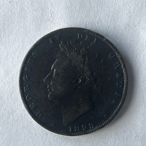 1829 farthing george iv - 1829,