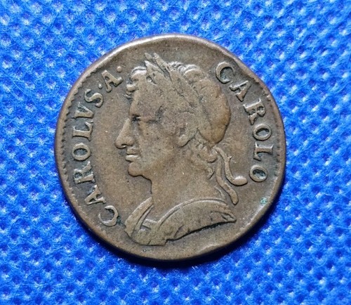1673 farthing charles - farthing,
