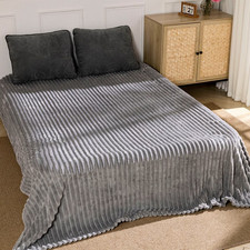Flannel fleece throw - flannel,
