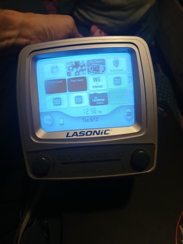 Lasonic inch portable black - inch,