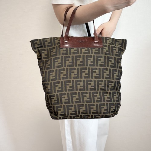 Fendi zucca mini tote bag - fendi,