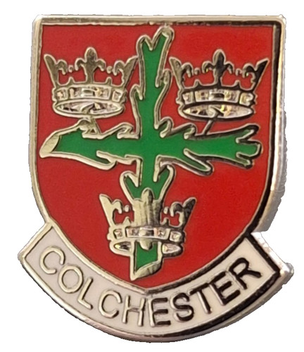 Colchester city small pin - colchester,