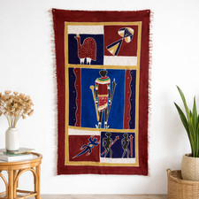 Vintage african cloth batik - vintage,