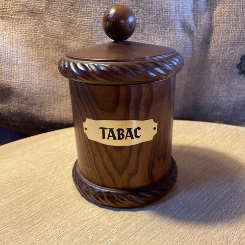 Vintage wooden french tobacco - french,