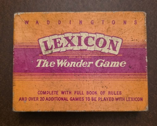 Waddingtons 1960 lexicon - 1960's,