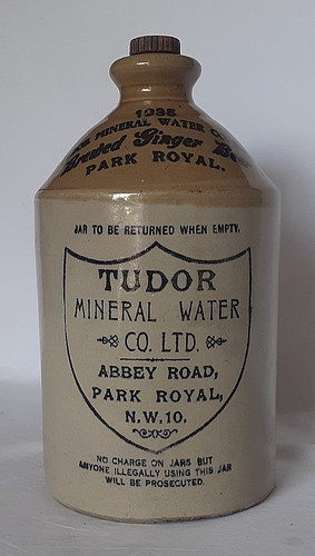 Tudor mineral water ginger - mineral,