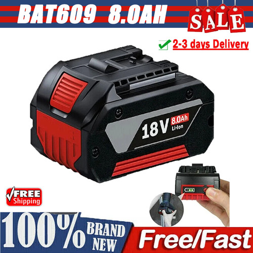 0ah 18v for - 8.0ah, bosch