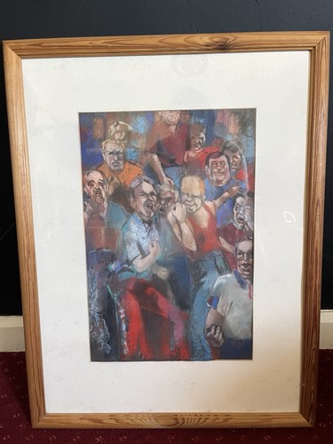 Original pastel painting - original,