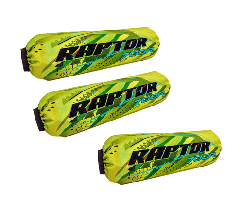 Yellow lime atv shock covers - yellow,