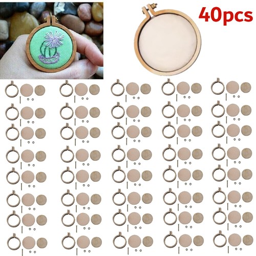 40x mini embroidery hoop - 40x,