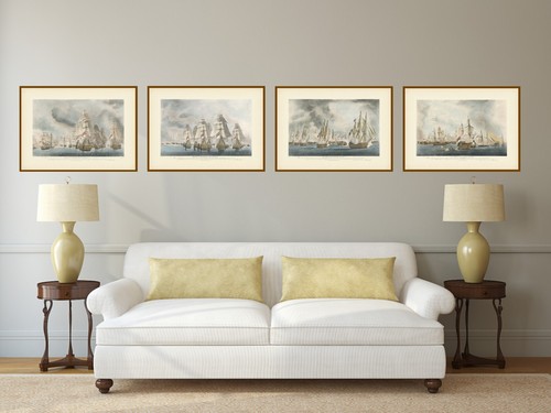 Antique prints trafalgar - prints,
