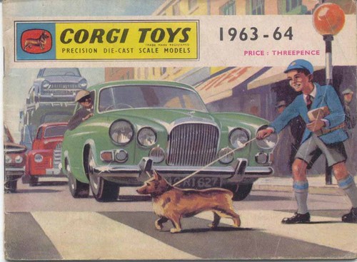 Corgi toy original catalogue - toy,