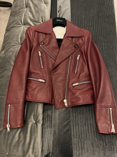 Mulberry leather jacket - leather,