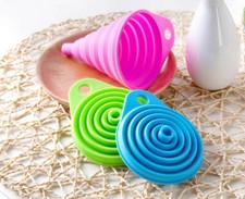 Collapsible Silicone Funnel
