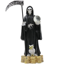 Santa Muerte 5" Inch, Black