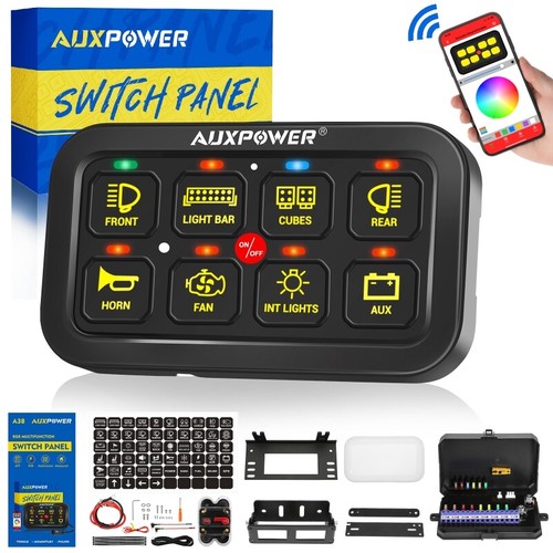 12v 24v gang switch - 12v, panel