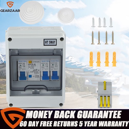 Deluxe mains consumer unit for - mains,