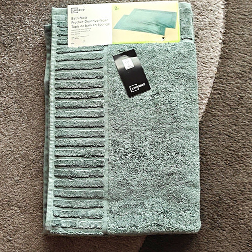 Livarno pack bath mats - bath, 100%