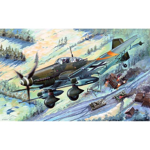 Trumpeter 3218 87g stuka - trumpeter,