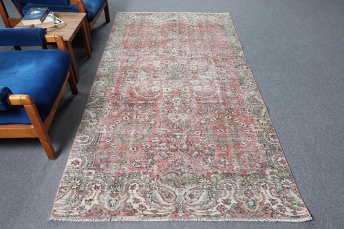 Vintage rug area 4x8 - area, 4,4x8,3