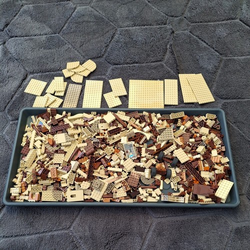 Lego brown beige over 1 - lego,