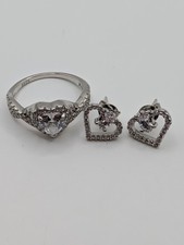 New Sterling Silver S925 Heart