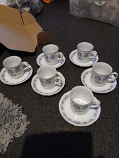 6 Mittertich Bavaria Cup And Saucers