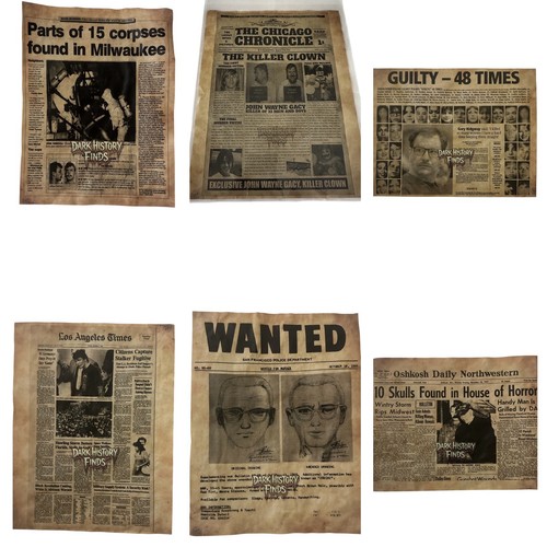 Serial killers newspaper - serial,