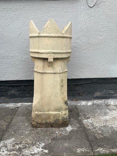 Victorian clay king chimney - clay,