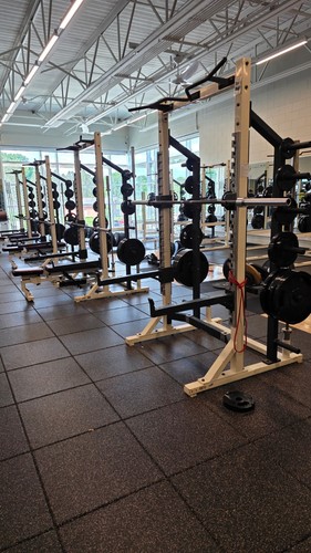 York barbell sts half - sts, rack