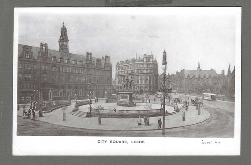 Vintage postcard city - rp,