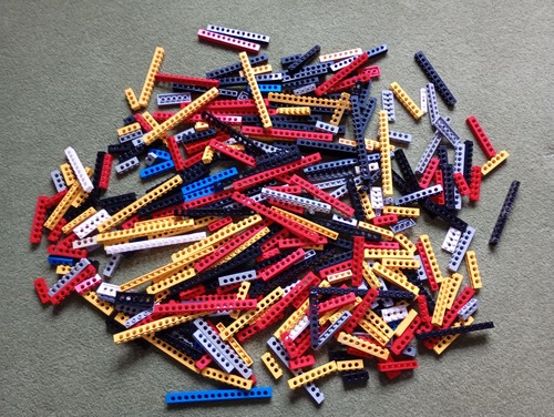 Lego technical beams 800g - lego,