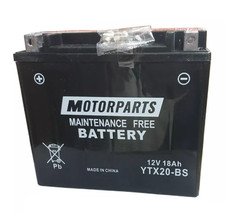 Motorparts YTX20-BS 18Ah Moto Guzzi California Tourer 1100 2009 Batteries