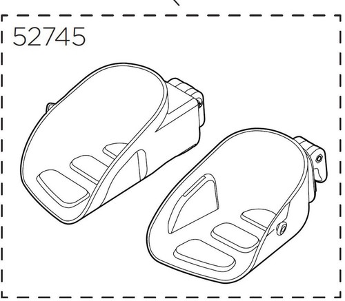 Thule yepp maxi footrests - maxi,