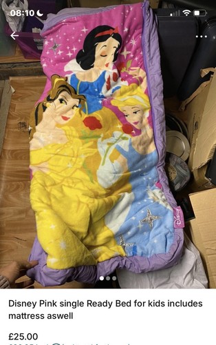 Disney pink single ready - ready, bed