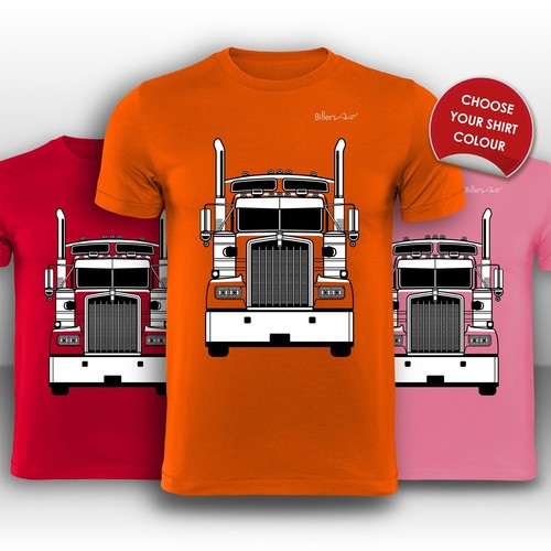 Kenworth w900 big rig front - big,