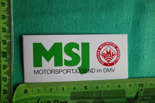 Old sticker motorcycle - , msj