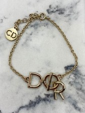 CHRISTIAN DIOR Silver Tone