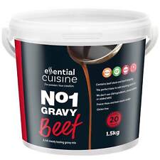 Essential Cuisine No1 Beef Gravy Mix | 2x1.5kg | Free Delivery