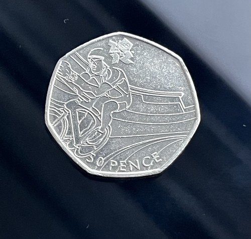 2011 cycling 50p - 50p, coin