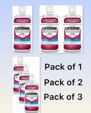 Listerine Advanced Defence Gum Disease Treatment Mouthwash 500ML Dental Care UK