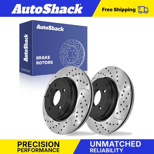 Rear drilled slotted brake - rear,