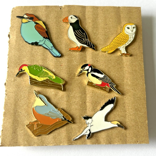 Collection bird enamel - collection,