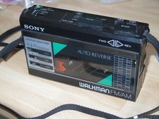 Vintage Sony WM-F18/F28 Wakman Portable Stereo Cassette Player, Sony Walkman 99p