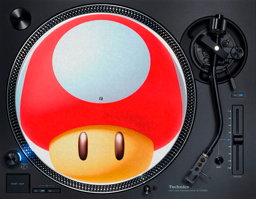 Super mario power mushroom - super,