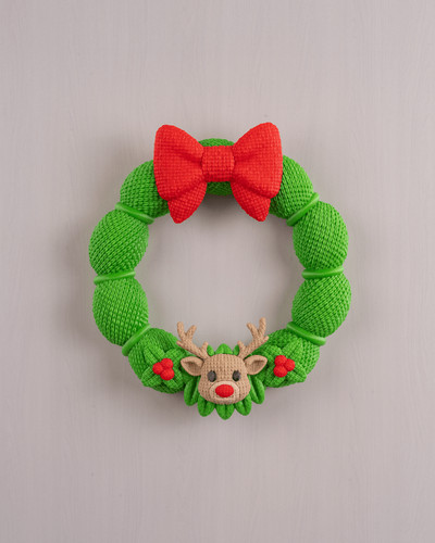 Christmas wreath styled a - christmas, in